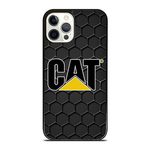 CATERPILLAR CAT TRACTOR LOGO HEXA METAL iPhone 12 Pro Case Cover