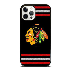CHICAGO BLACKHAWKS HOCKEY TEAM LOGO ICON iPhone 12 Pro Case Cover