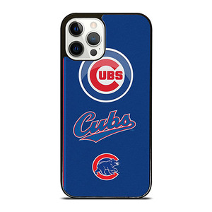 CHICAGO CUBS ICON BASEBALL TEAM LOGO iPhone 12 Pro Case Cover