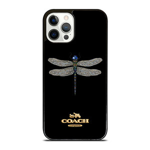 COACH NEW YORK LOGO DRAGONFLY iPhone 12 Pro Case Cover