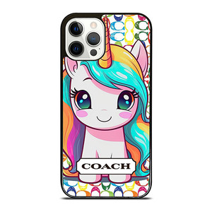 COACH NEW YORK LOGO PRETTY UNICORN iPhone 12 Pro Case Cover COACH NEW YORK LOGO PRETTY UNICORN iPhone 12 Pro Case Cover
