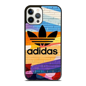 COLORFUL ICON ADIDAS LOGO iPhone 12 Pro Case Cover