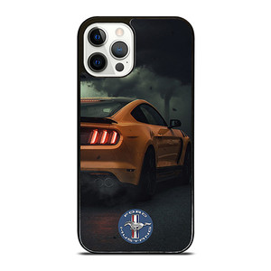 FORD MUSTANG CAR YELLOW iPhone 12 Pro Case Cover