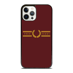 FRED PERRY LONDON LOGO iPhone 12 Pro Case Cover