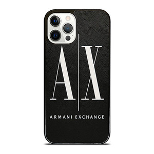 GIROGIO ARMANI LOGO EXCHANGE AX iPhone 12 Pro Case Cover
