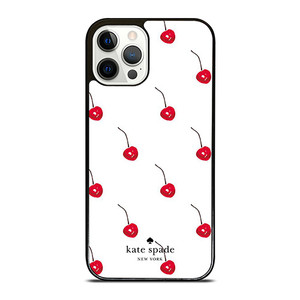 KATE SPADE NEW YORK LOGO CHERRIES iPhone 12 Pro Case Cover