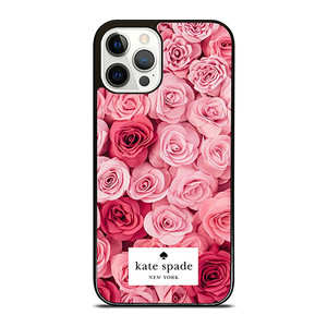 KATE SPADE NEW YORK ROSE PINK RED iPhone 12 Pro Case Cover