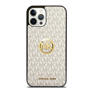 MICHAEL KORS MK LOGO PATERN ICON iPhone 12 Pro Case Cover