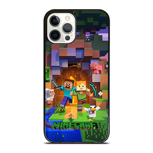 MINECRAFT GAMES WALLPAPER iPhone 12 Pro Case Cover