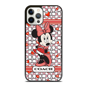 MINNIE MOUSE DISNEY COACH NEW YORK LOGO iPhone 12 Pro Case Cover