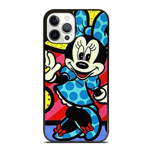 MINNIE MOUSE ROMERO BRITTO ART iPhone 12 Pro Case Cover