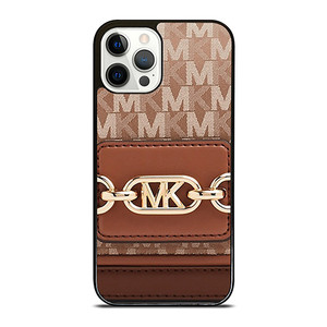 MK MICHAEL KORS LOGO BROWN BAG iPhone 12 Pro Case Cover MK MICHAEL KORS LOGO BROWN BAG iPhone 12 Pro Case Cover
