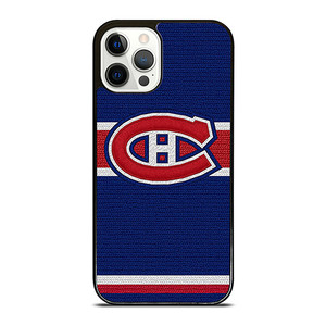 MONTREAL CANADIENS LOGO HOCKEY TEAM EMBORDERY iPhone 12 Pro Case Cover
