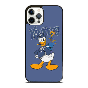 NEW YORK YANKEES BASEBALL DONALD DUCK iPhone 12 Pro Case Cover