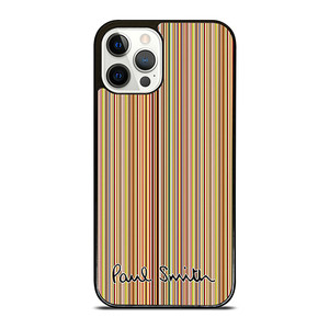 PAUL SMITH LOGO SIGNATURE PATTERN iPhone 12 Pro Case Cover PAUL SMITH LOGO SIGNATURE PATTERN iPhone 12 Pro Case Cover