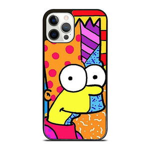 ROMERO BRITTO BART SIMPSONS ART iPhone 12 Pro Case Cover
