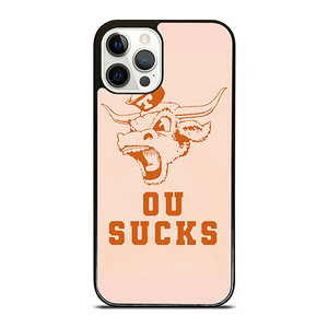 TEXAS LONGHORN ICON OU SUCKS LOGO FOOTBALL UNIVERSITY iPhone 12 Pro Case Cover TEXAS LONGHORN ICON OU SUCKS LOGO FOOTBALL UNIVERSITY iPhone 12 Pro Case Cover
