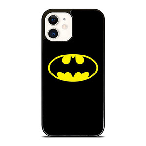 BATMAN CLASSIC RETRO LOGO DC SUPERHERO iPhone 12 Case Cover BATMAN CLASSIC RETRO LOGO DC SUPERHERO iPhone 12 Case Cover