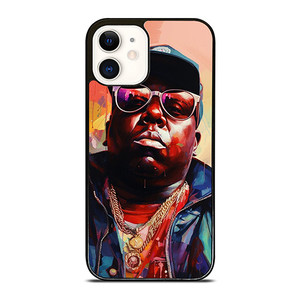 BIGGIE SMALL NOTORIOUS BIG RAPPER ART iPhone 12 Case Cover BIGGIE SMALL NOTORIOUS BIG RAPPER ART iPhone 12 Case Cover