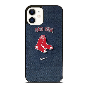 BOSTON RED SOX LOGO BASEBALL NIKE ICON ON JEANS iPhone 12 Case Cover BOSTON RED SOX LOGO BASEBALL NIKE ICON ON JEANS iPhone 12 Case Cover