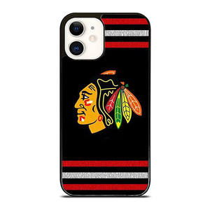 CHICAGO BLACKHAWKS HOCKEY TEAM LOGO ICON iPhone 12 Case Cover