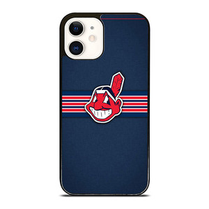 CLEVELAND INDIANS BASEBALL TEAM ICON iPhone 12 Case Cover CLEVELAND INDIANS BASEBALL TEAM ICON iPhone 12 Case Cover
