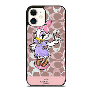 COACH NEW YORK DAISY DUCK DISNEY iPhone 12 Case Cover