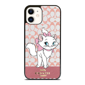 COACH NEW YORK LOGO ARISTOCAT MARIE DISNEY iPhone 12 Case Cover