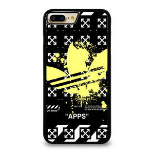 OFF WHITE X ADIDAS YELLOW iPhone 7 / 8 Plus Case Cover OFF WHITE X ADIDAS YELLOW iPhone 7 / 8 Plus Case Cover