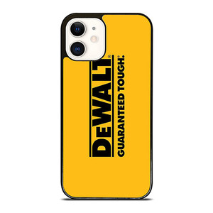 DEWALT TOOL LOGO GUARANTEED TOUGH iPhone 12 Case Cover