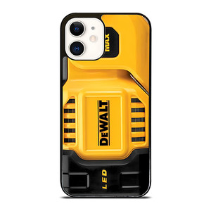 DEWALT TOOL LOGO JOBSITE LED SPOTLIGHT iPhone 12 Case Cover