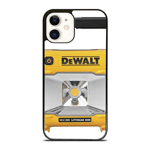 DEWALT TOOL LOGO LED WORK LIGHT iPhone 12 Case Cover