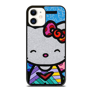 HELLO KITTY ROMERO BRITTO ART iPhone 12 Case Cover