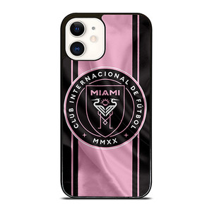 INTER MIAMI SOCCER FOOTBALL CLUB LOGO iPhone 12 Case Cover