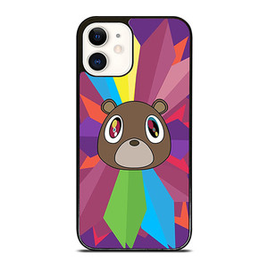 KANYE WEST DROPOUT BEAR FACE ICON iPhone 12 Case Cover