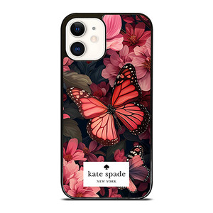 KATE SPADE NEW YORK FLOWER BUTTTERFLY iPhone 12 Case Cover
