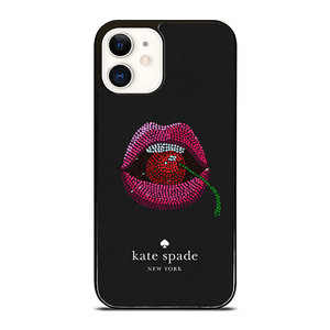 KATE SPADE NEW YORK LIPS AND CHERRY iPhone 12 Case Cover