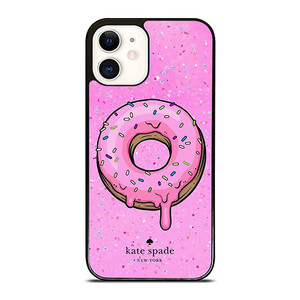 KATE SPADE NEW YORK LOGO DONUT iPhone 12 Case Cover