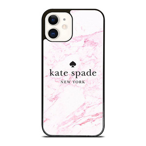 KATE SPADE NEW YORK LOGO PINK MARBLES iPhone 12 Case Cover KATE SPADE NEW YORK LOGO PINK MARBLES iPhone 12 Case Cover