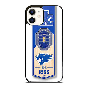 KENTUCKY WILD CATS UNIVERSITY BASKETBALL TEAM LOGO 1865 iPhone 12 Case Cover