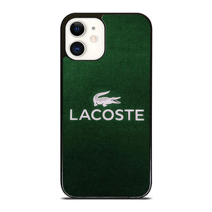 LACOSTE FASHION LOGO GREEN ICON iPhone 12 Case Cover