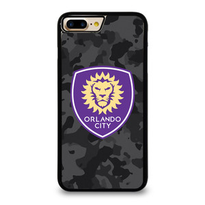 ORLANDO CITY SC MLS BLACK CAMO iPhone 7 / 8 Plus Case Cover ORLANDO CITY SC MLS BLACK CAMO iPhone 7 / 8 Plus Case Cover