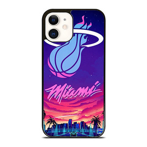 MIAMI HEAT BASKETBALL TEAM LOGO iPhone 12 Case Cover MIAMI HEAT BASKETBALL TEAM LOGO iPhone 12 Case Cover
