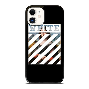 OFF WHITE LOGO MONALISA ICON iPhone 12 Case Cover