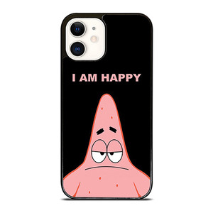 PATRICK STAR I AM HAPPY SPONGEBOB SQUAREPANTS iPhone 12 Case Cover