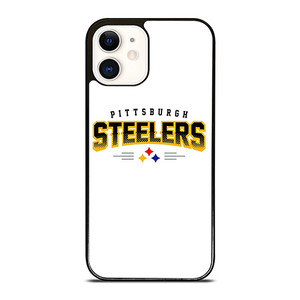 PITTSBURGH STEELERS FOOTBALL LOGO TEAM EMBLEM iPhone 12 Case Cover PITTSBURGH STEELERS FOOTBALL LOGO TEAM EMBLEM iPhone 12 Case Cover