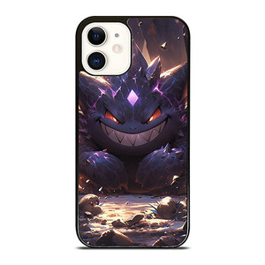 POCKET MONSTERS GENGAR POKEMON iPhone 12 Case Cover POCKET MONSTERS GENGAR POKEMON iPhone 12 Case Cover