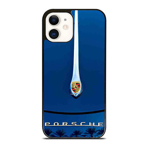 PORSCHE CAR LOGO HOOD EMBLEM iPhone 12 Case Cover
