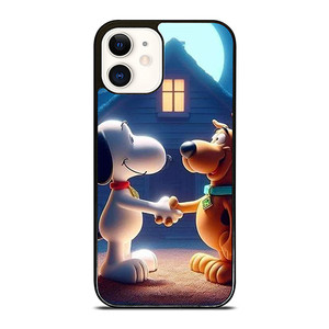SNOOPY THE PEANUTS AND SCOOBY DOO iPhone 12 Case Cover