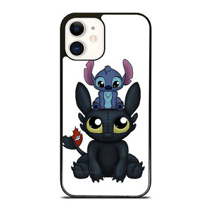 TOOTHLESS STITCH CUTE CARTOON iPhone 12 Case Cover TOOTHLESS STITCH CUTE CARTOON iPhone 12 Case Cover